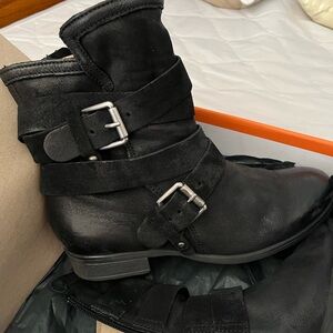 Black boots